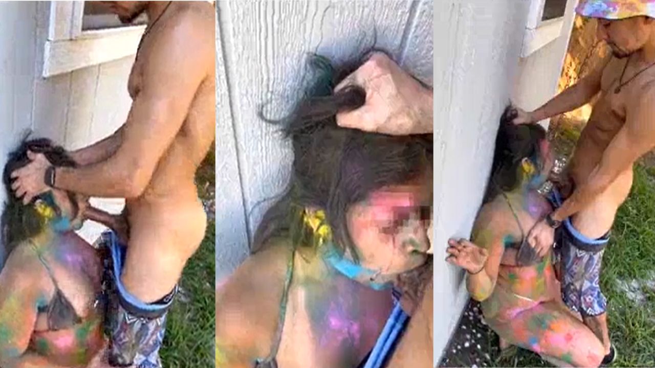 Holi Mami Blowjob – হোলি খেলতে গিয়ে মামিকে পাশে নিয়ে মুখে ধন ঢুকিয়ে কাম ঢেলে দিলাম Cum In Mouth